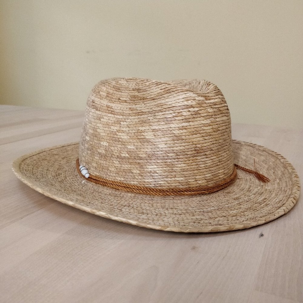 Sahuayo Legitimo straw hat size 57 or USA 7 1/8